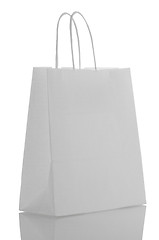Image showing White  paper bag