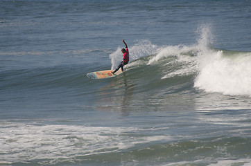 Image showing Manuel Mestre during the 1st stage of National Longboard Champio