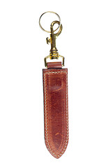 Image showing Leather key chain