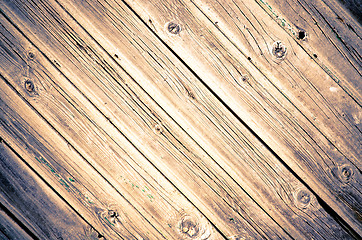 Image showing Weathered wooden door texture background 