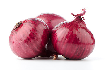 Image showing Red onions