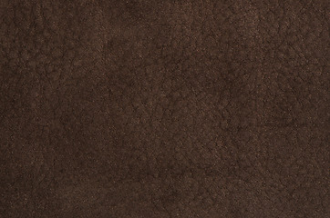 Image showing Natural brown leather