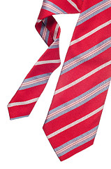 Image showing Red pattern tie