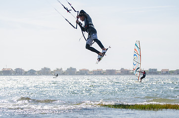 Image showing Unidentified rider in the 3rd Kiteloop Contest Aveiro 2012