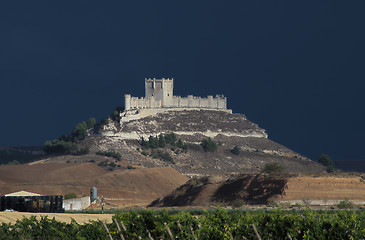 Image showing Penafiel Castle, Valladolid