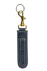 Image showing Leather key chain