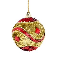 Image showing Christmas ball isolated