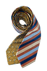 Image showing Closeup of two ties