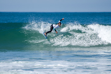 Image showing Surfer during the 4th stage of MEO Figueira Pro