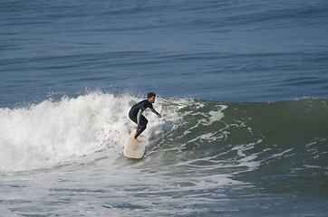 Image showing Ricardo Almeida during the 1st stage of National Longboard Champ