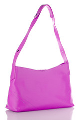 Image showing Woman pink bag