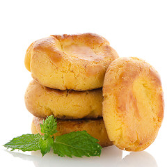 Image showing Homemade biscuits