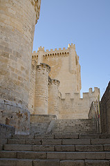 Image showing Entrance to the medieval castle of Penfiel