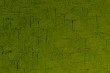 Image showing Green cracked background