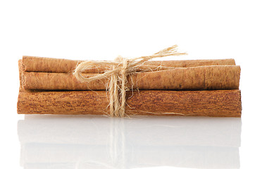 Image showing Cinnamon sticks