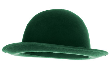 Image showing Green vintage hat