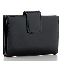 Image showing Black Leather Purse 