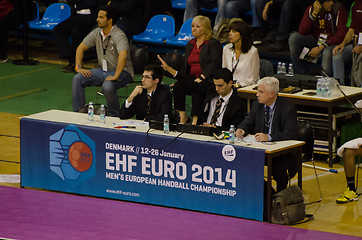 Image showing EHF EURO 2014 judges