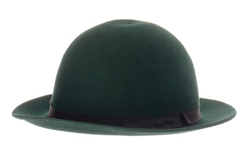 Image showing Green vintage hat