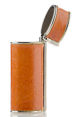 Image showing Orange lighter case