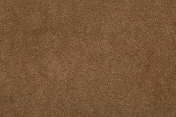 Image showing Brown suede