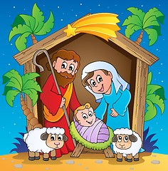 Image showing Christmas Nativity scene 3