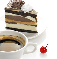 Image showing Coffee And Cake