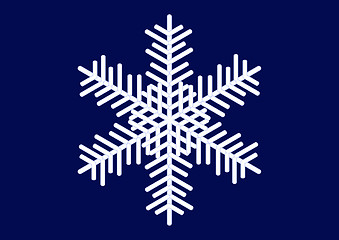 Image showing snowflake