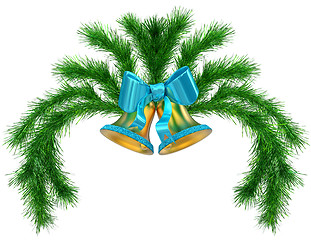 Image showing christmas frame