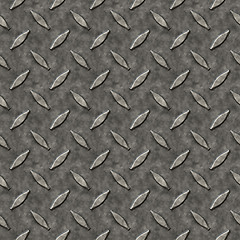 Image showing Diamond Plate Metal Pattern