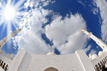 Image showing sheikh zayed mosque