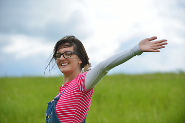 Image showing Enjoying the nature and life