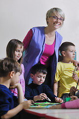 Image showing preschool  kids