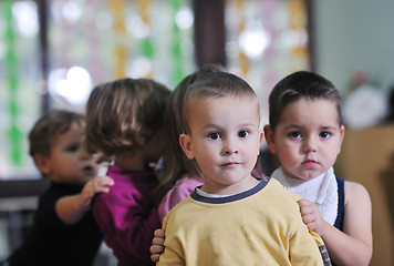 Image showing preschool  kids