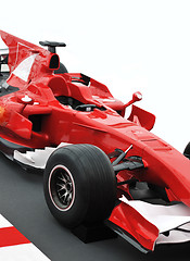 Image showing red formel 1 model