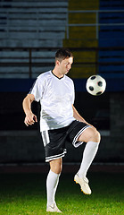 Image showing football player in action