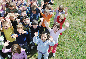 Image showing preschool  kids