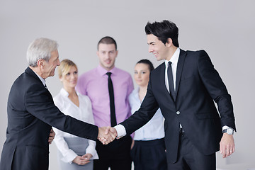 Image showing business people group on meeting