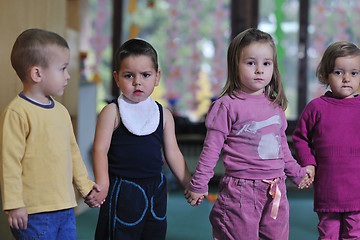 Image showing preschool  kids