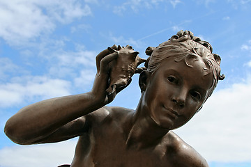 Image showing bronze sculpture