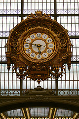 Image showing Train station clock