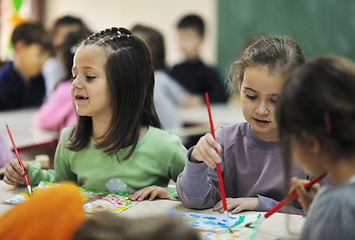 Image showing preschool  kids