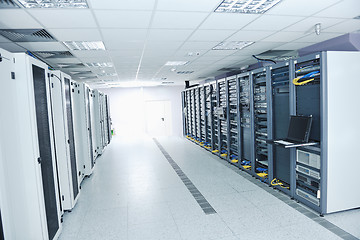 Image showing network server room