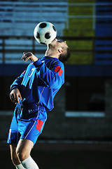 Image showing football player in action