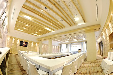 Image showing Empty business conference room