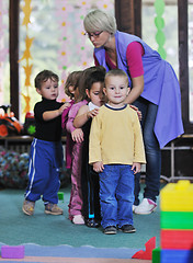 Image showing preschool  kids