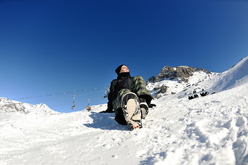 Image showing joy of winter season