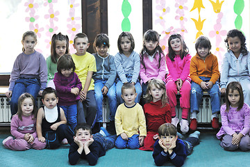 Image showing preschool  kids