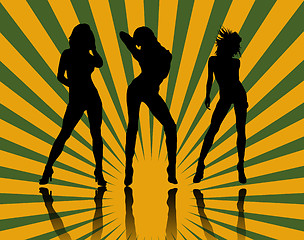 Image showing Disco divas