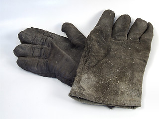 Image showing Industrial working gloves